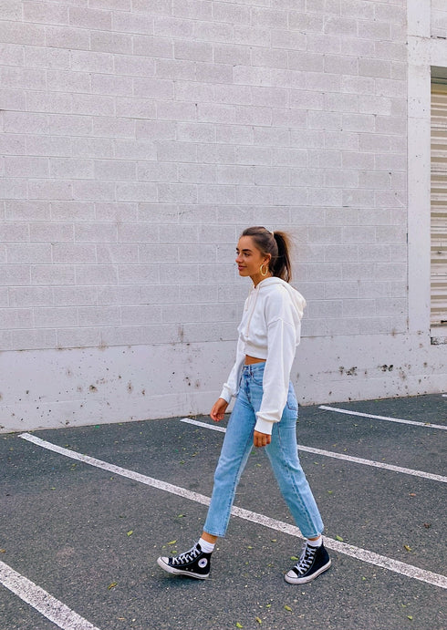 Fair Game Cropped Hoodie